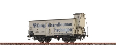  51263 - H0 - Bierwagen Königl. Mineralbrunnen Fachingen, K.P.E.V., Ep. I